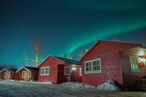 Northern Lights seen from Tromsø Lodge & Camping